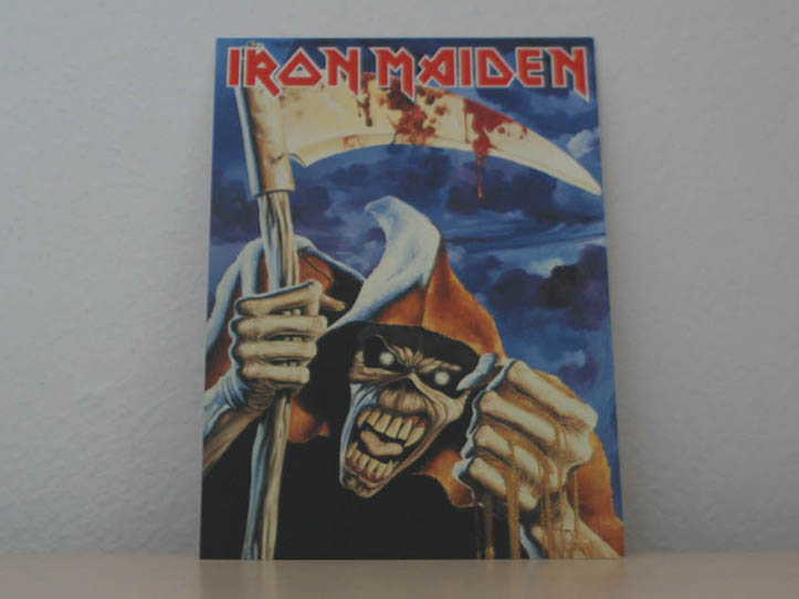 Iron Maiden - Sands of Time Postcard - Iron Maiden Collector