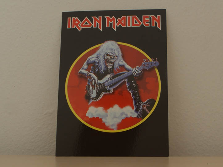 Iron Maiden - Fear of the Dark Live Postcard - Iron Maiden Collector