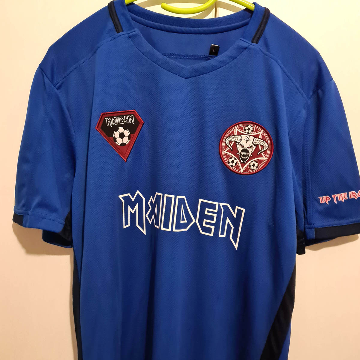 Iron Maiden - The new 2016 Maiden Football shirt has