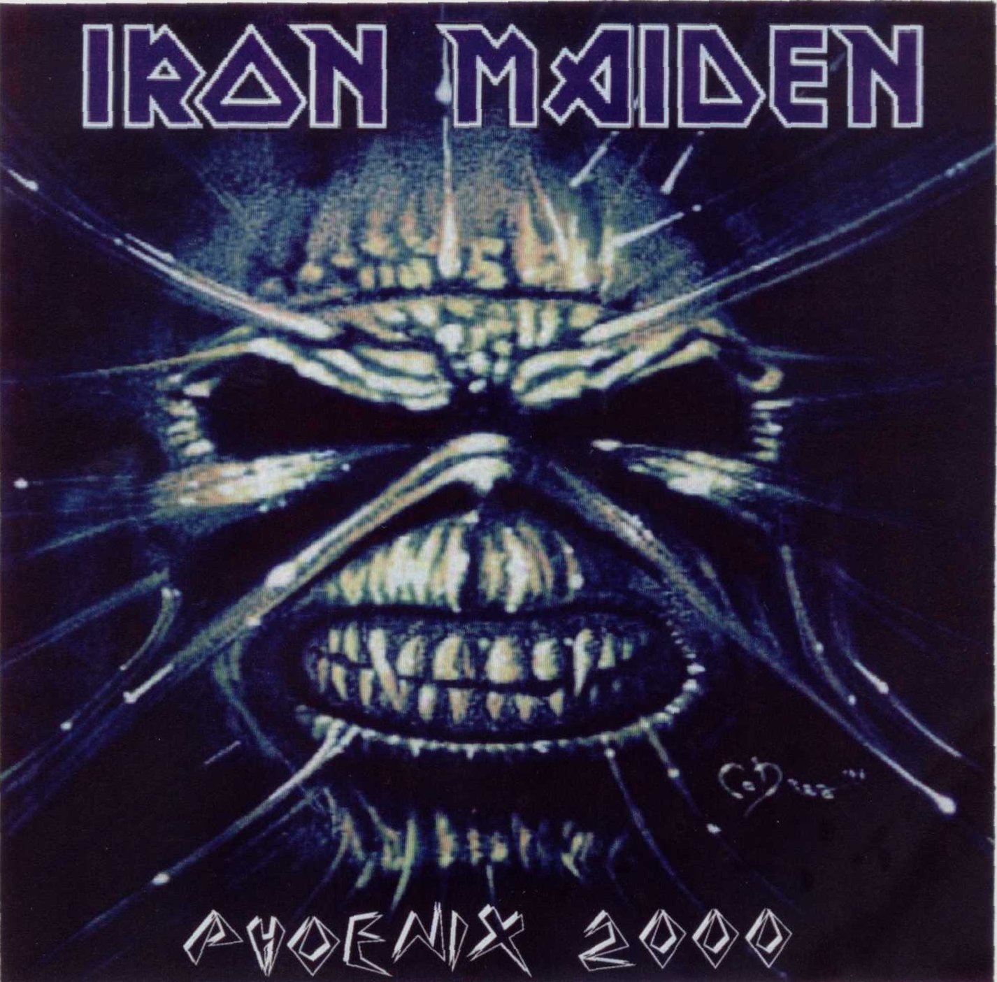 2000-09-09 Desert Sky Pavilion, Phoenix, Arizona, US - Iron Maiden ...